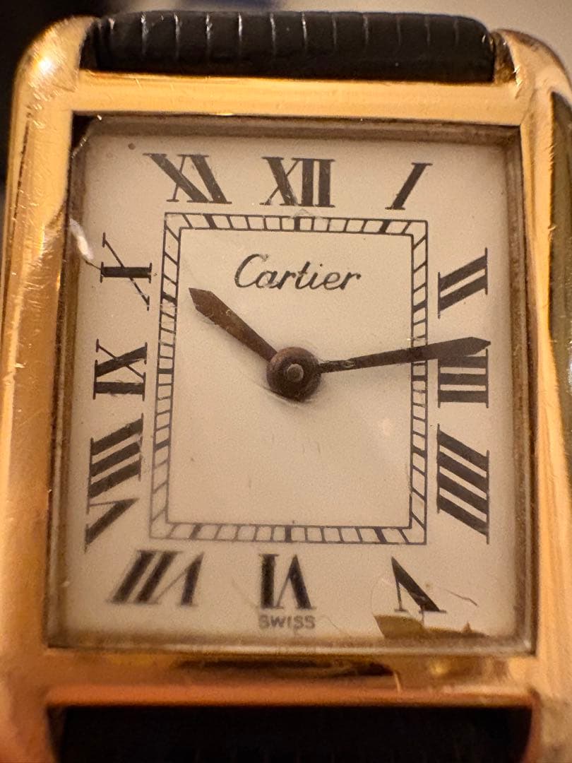 カルティエ　プレマストタンク sm ２枚目に修理証明書追加しました