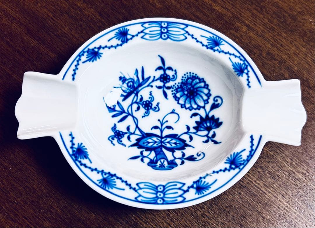 Meissen（マイセン） ブルーオニオン アッシュトレイ（灰皿）