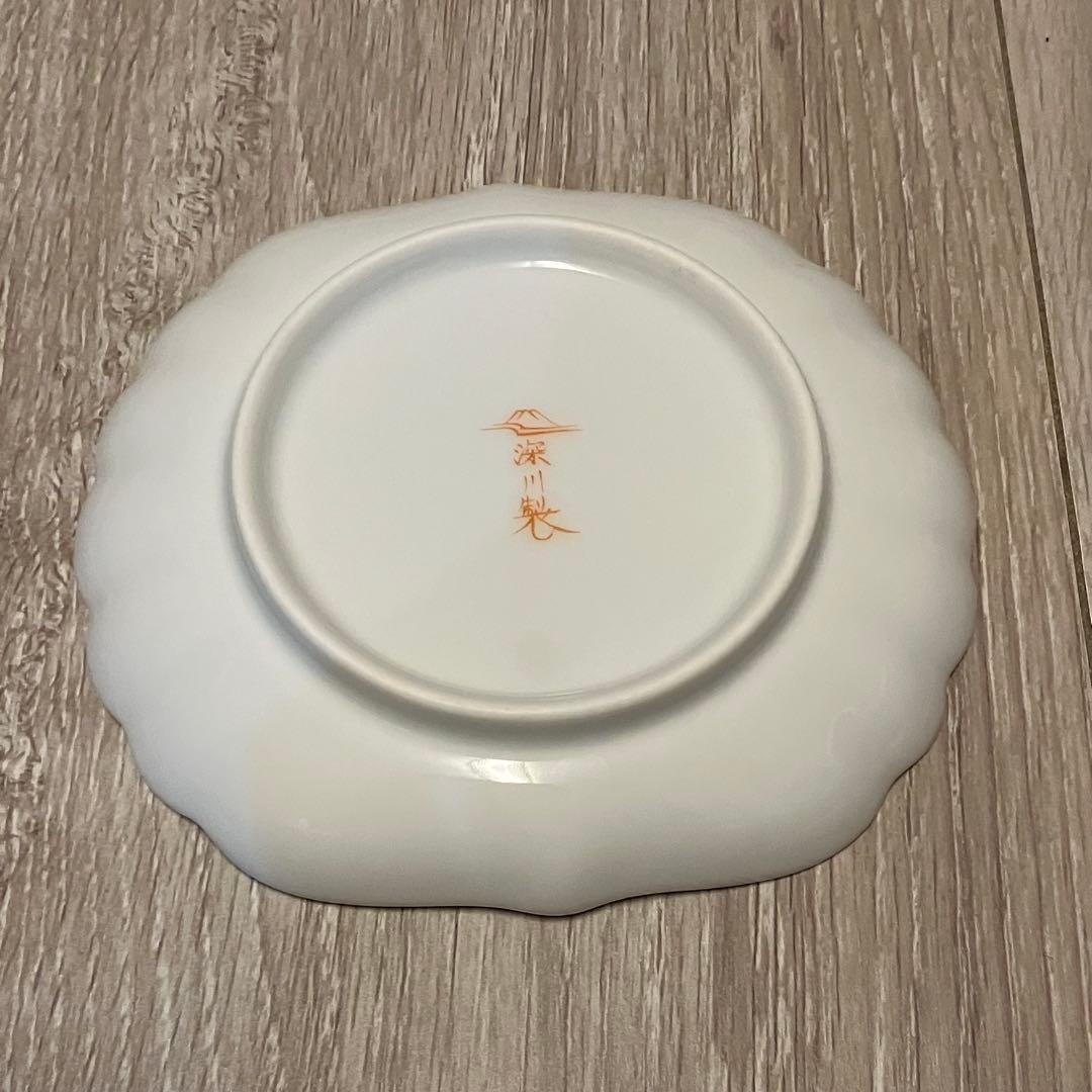 深川製磁 小鉢 花ひょうたん 皿 箱付　5皿セット　新品未使用