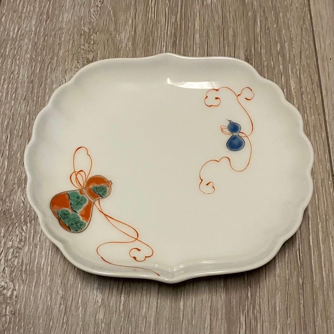 深川製磁 小鉢 花ひょうたん 皿 箱付　5皿セット　新品未使用