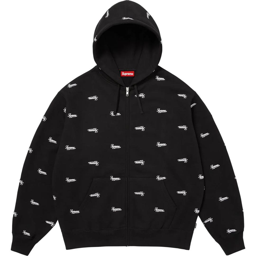 トップス Supreme repeat script zip up