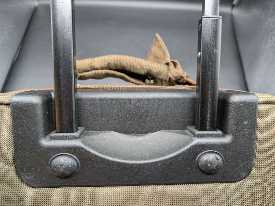 HERMES エールライン キャリーケース スーツケース ブラウン