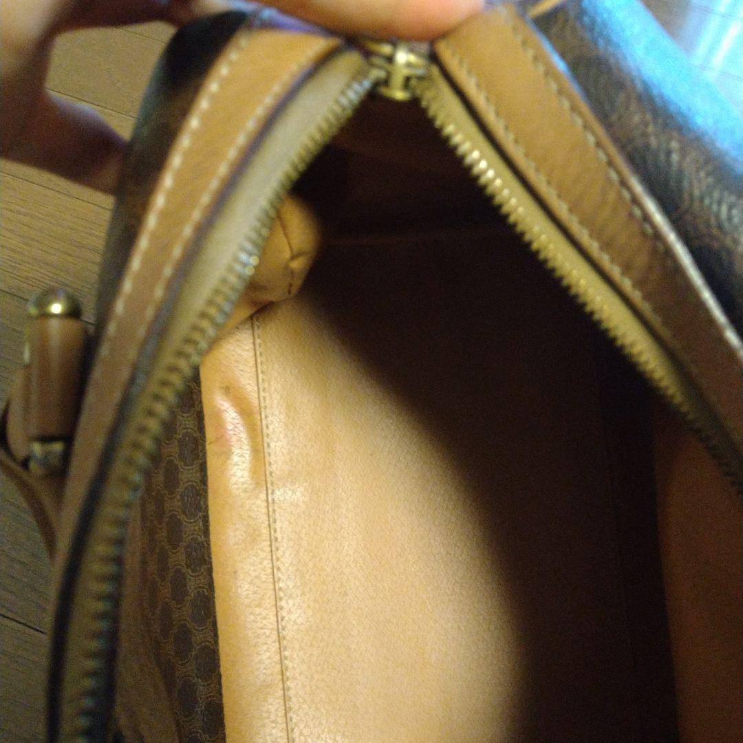 CELINEブラウン ボストンバッグ