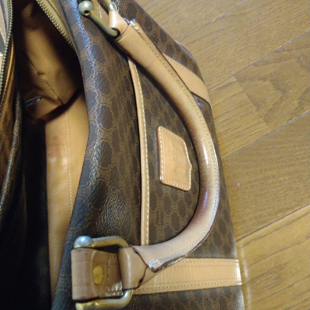 CELINEブラウン ボストンバッグ