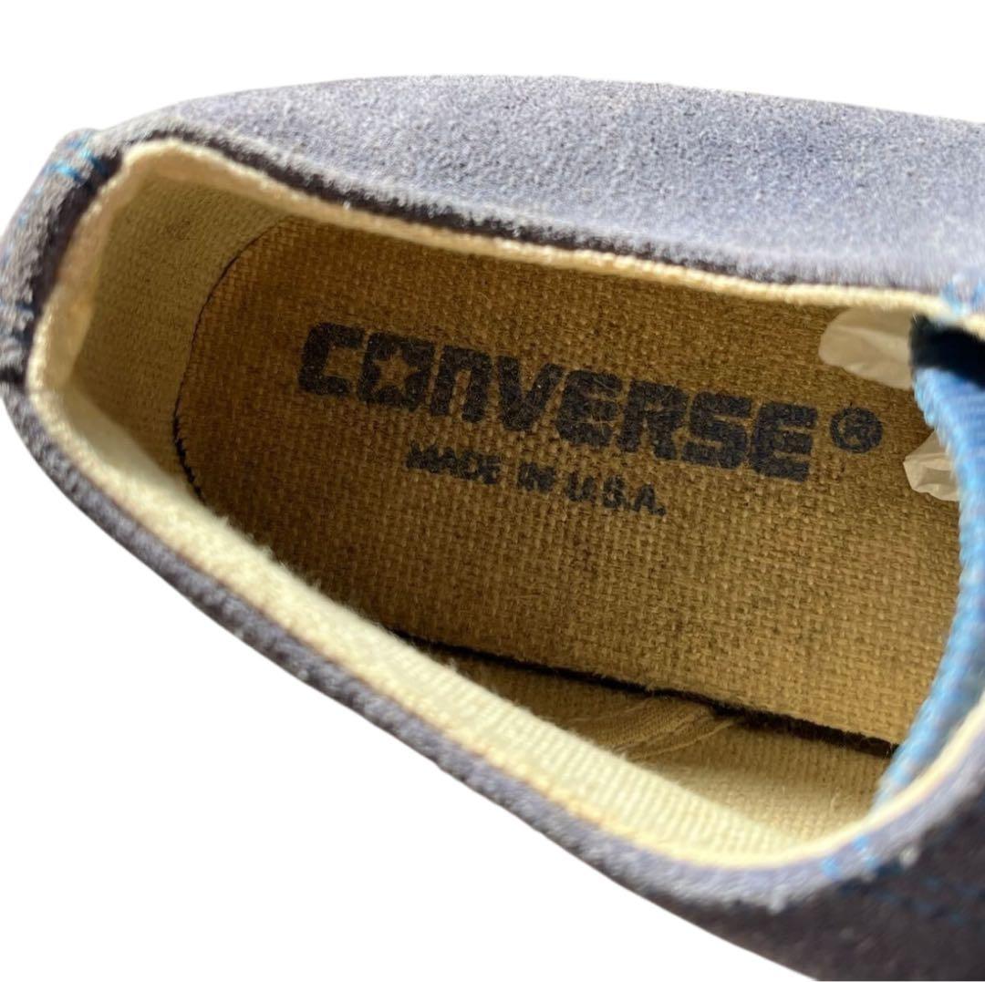 ビンテージ　USA製　90s　コンバース　ジャックパーセル　スウェードレザー　靴