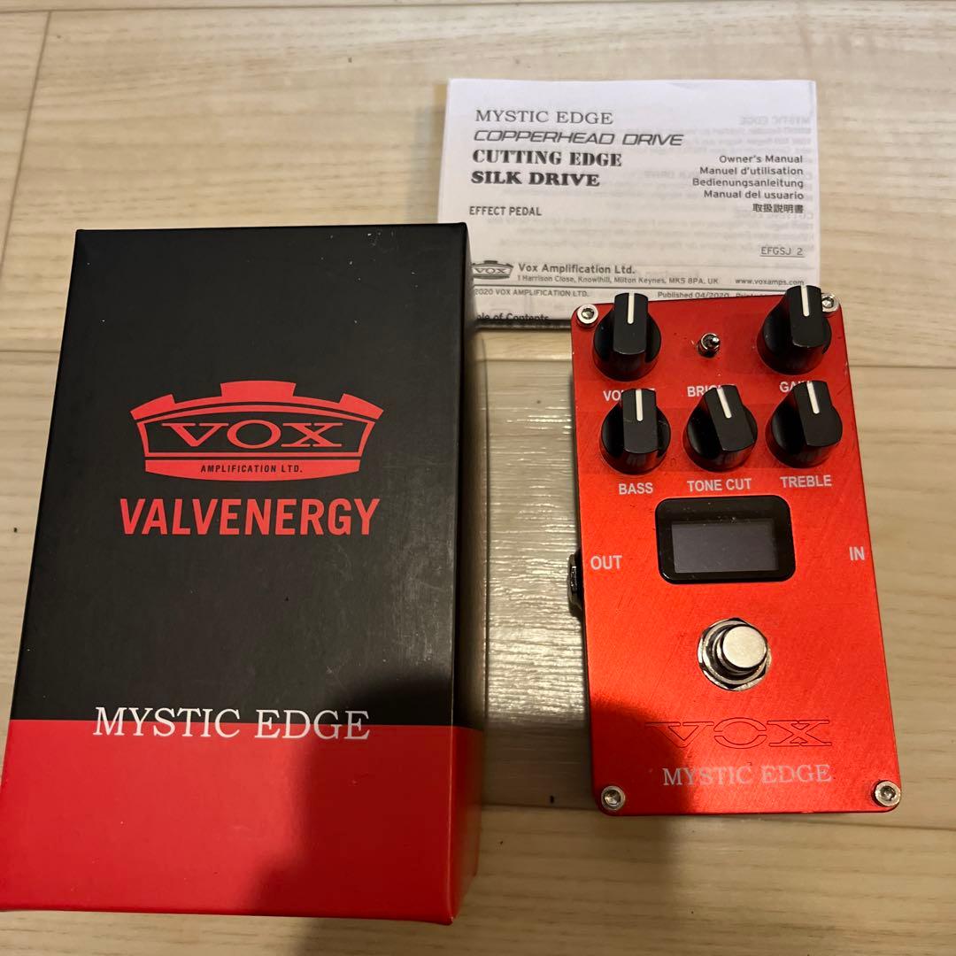 明日まで限定値下げ VOX MYSTIC EDGE 真空管プリアンプ