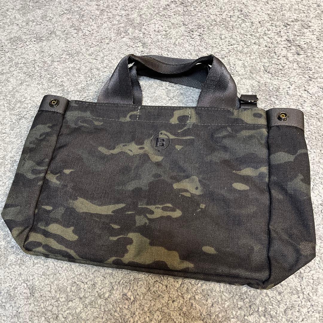 BRIEFING カモフラージュ ナイロンバッグ