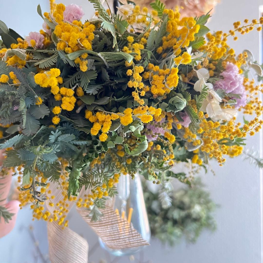 ミモザ⑅︎*春色フライングリース⋆︎*