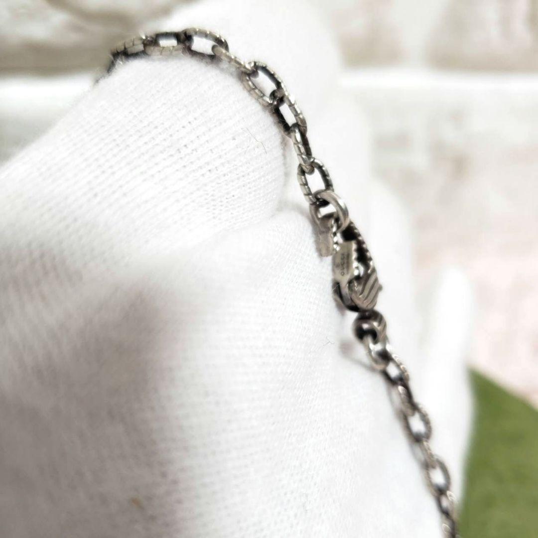 GUCCI グッチ 美品インターロッキングG アラベスクシルバー925ネックレス