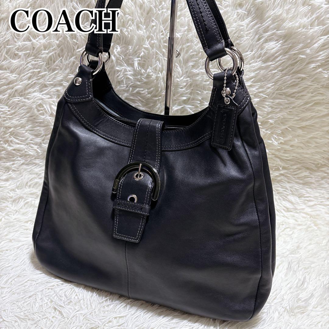 極美品✨COACH SOHO SHOULDER BAG BLACK