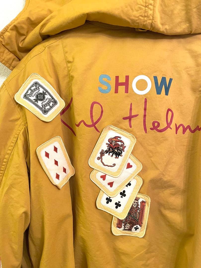 だ*ぎ様 カールヘルム　トランプ　SHOWジャンパー　キイロ　Lサイズ　ブルゾン