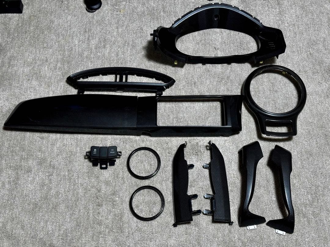 86 BRZ カーボン調 内装パーツ 一式セット