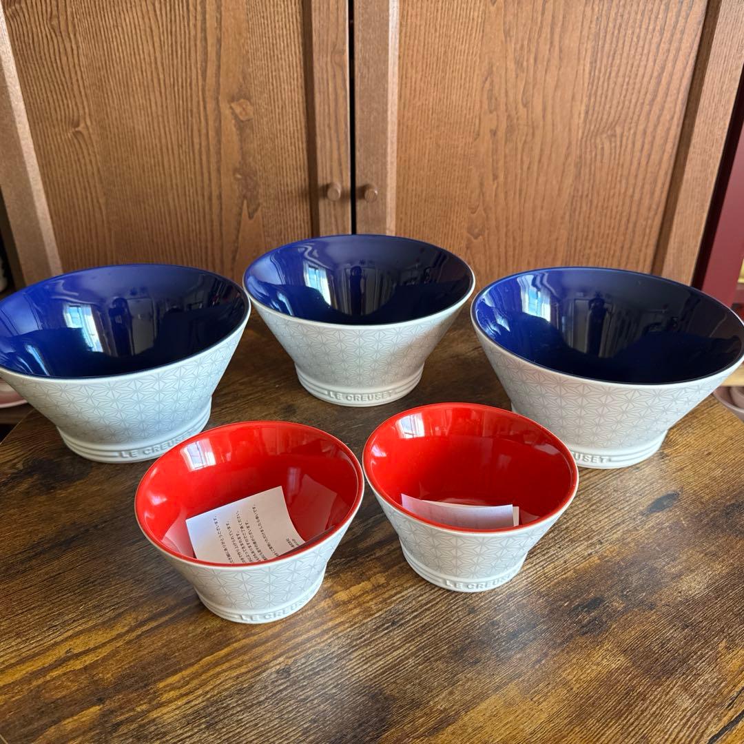 LE CREUSET ル・クルーゼ　ネオ・ヌードル・ボールワガラ5点セット