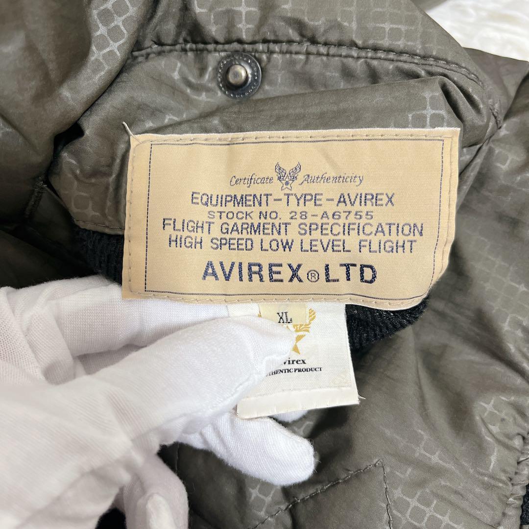 AVIREX 35周年 リバーシブル MA-1 フライトジャケット