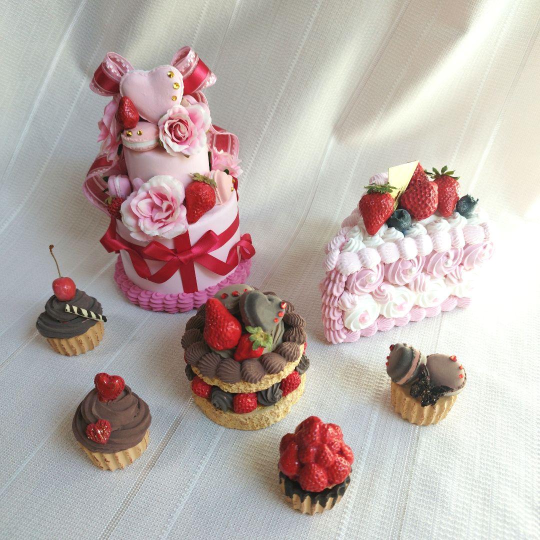 専用　いちごピンクケーキ7点セット