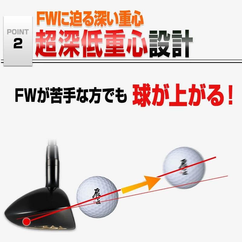 高反発加工【新品】2本セット　マキシマックスブラックⅡ　UT　 ワークテック飛匠