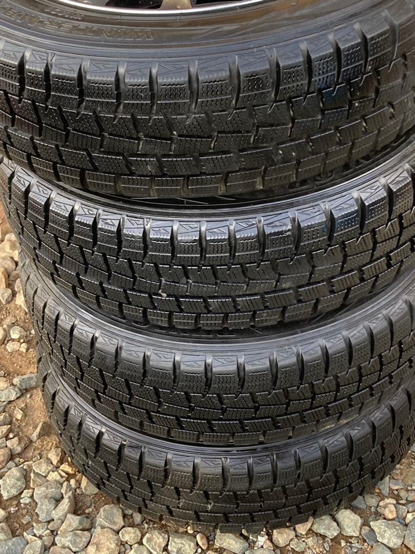 すぐ発送アルミホイール 165/65R14スタッドレスタイヤ 4本