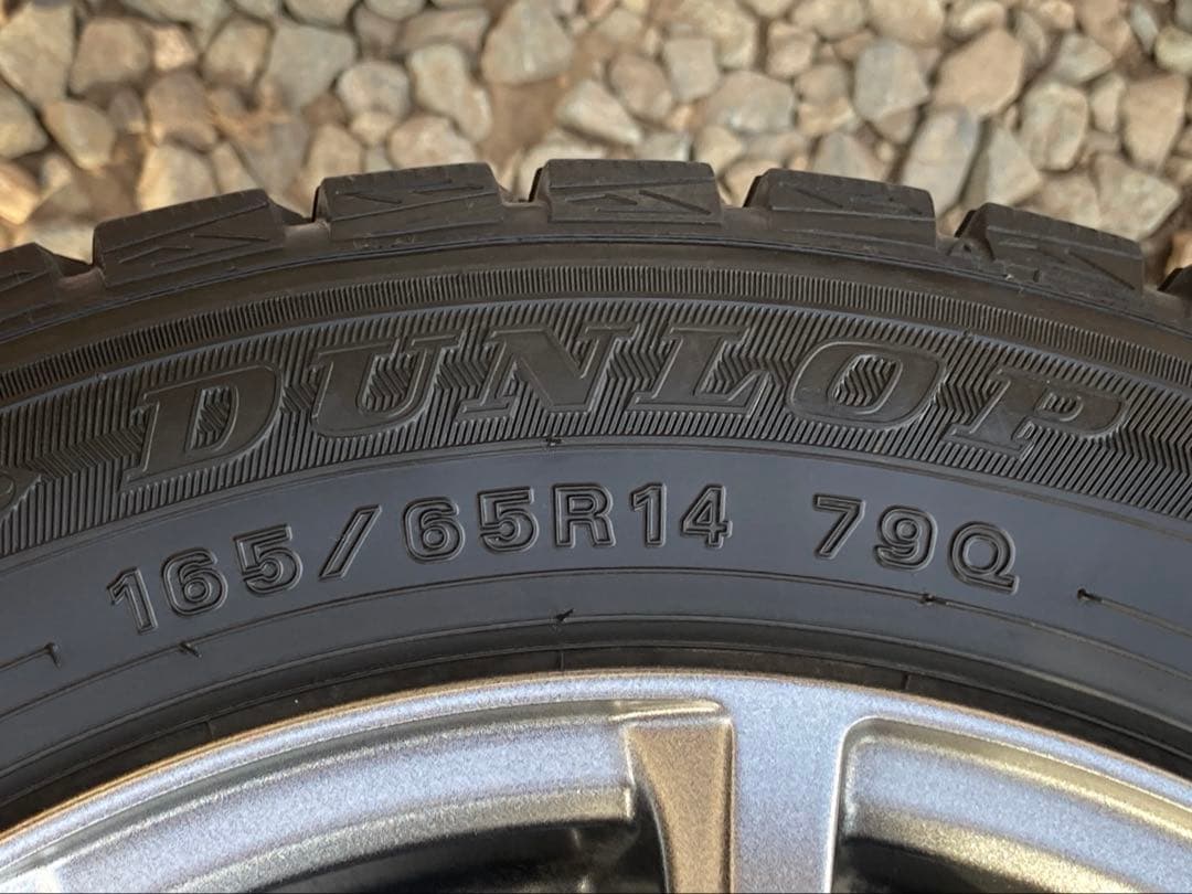 すぐ発送アルミホイール 165/65R14スタッドレスタイヤ 4本