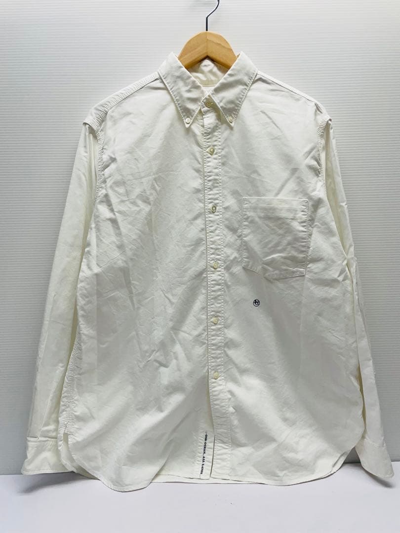 nanamica ナナミカ 長袖シャツ　ホワイト