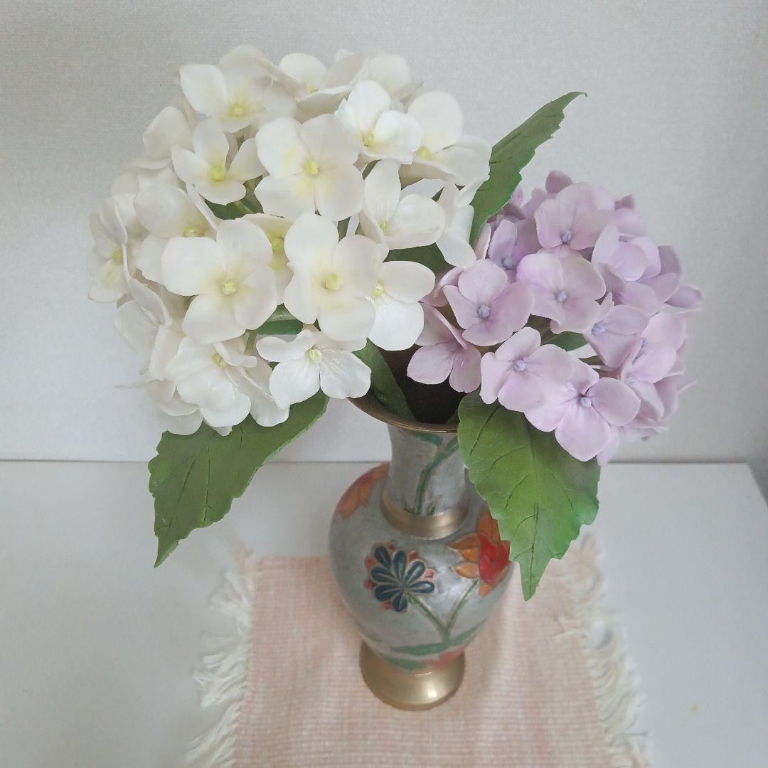 専用 向日葵アレンジ紫陽花プリムラ クレイフラワー