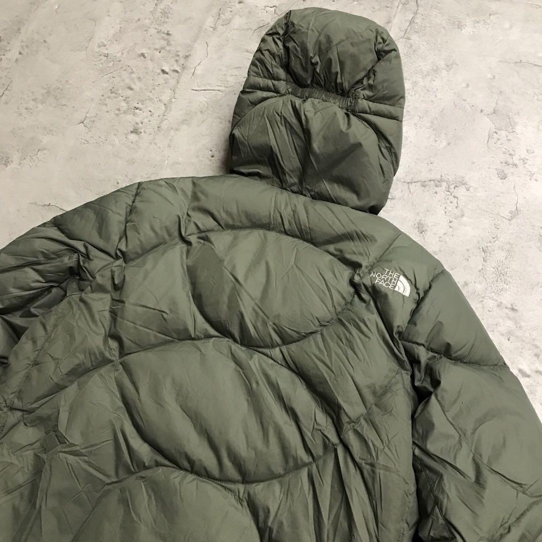 ノースフェイス/ダウン/ファーダウン/キルティング/グリーン/600フィル