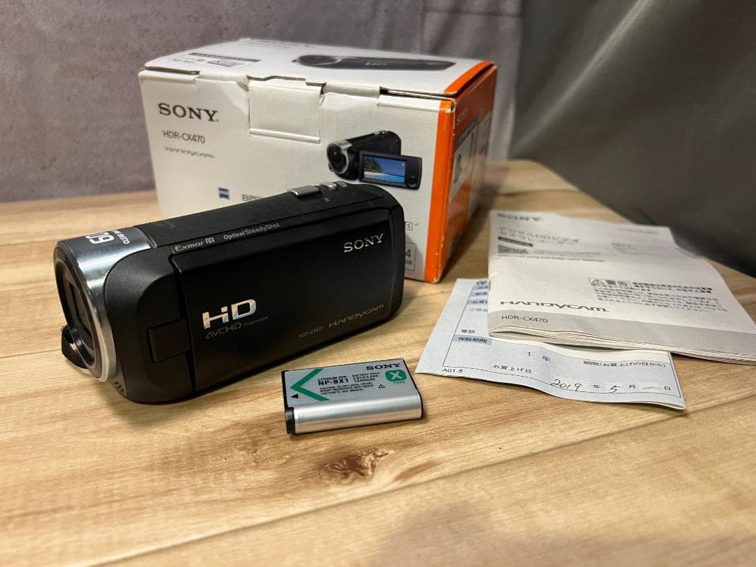 M*a様 美品 SONY デジタルビデオカメラ HDR-CX470 HANDYC