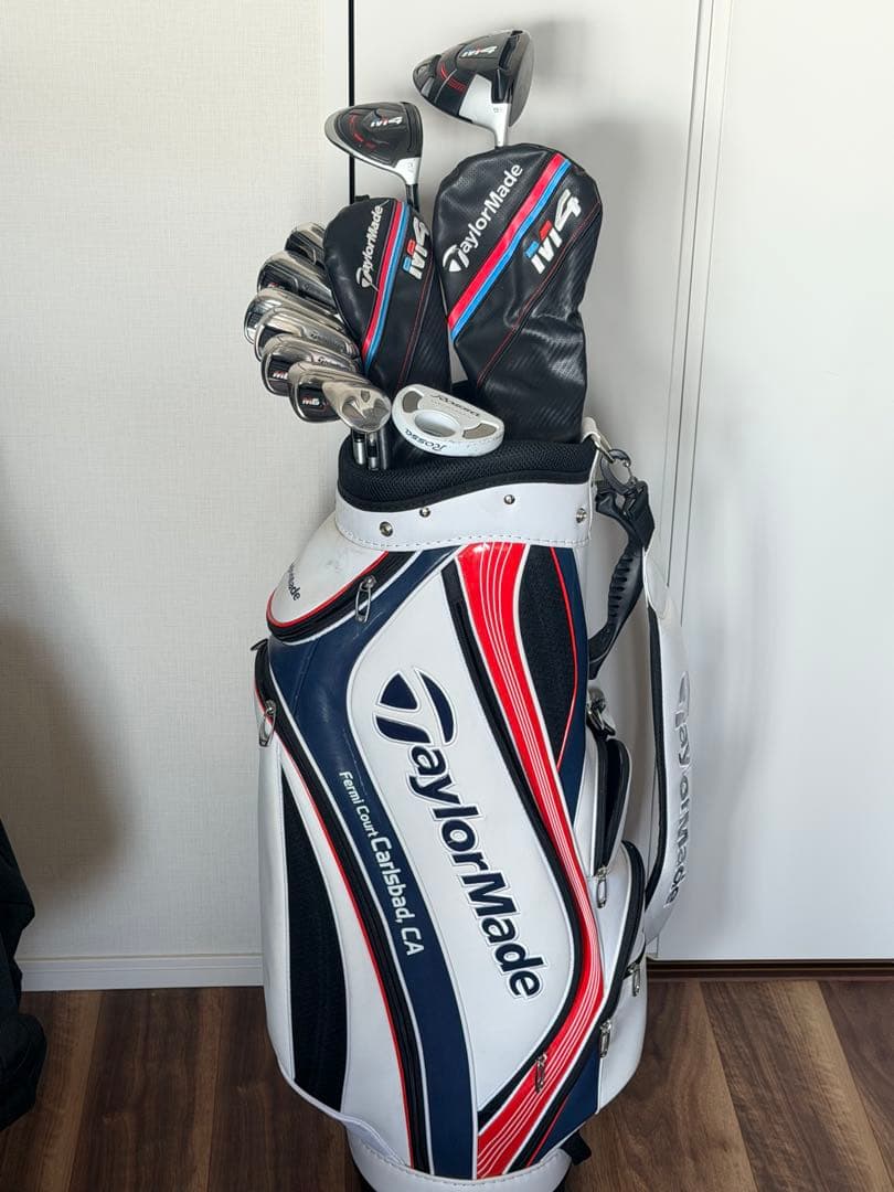 豪華 テーラーメイド M4 M6 ゴルフ クラブ セット 初心者向