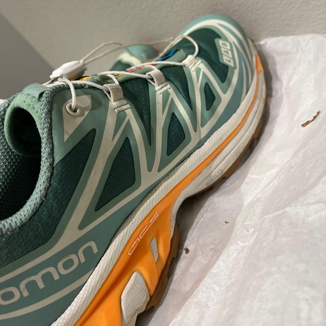 【専用品】SALOMON トレイルランニングシューズ グリーン