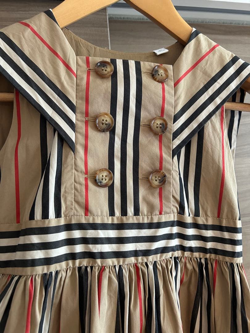 BURBERRY バーバリー キッズ 6Y 110 ワンピース セーラー 子ども