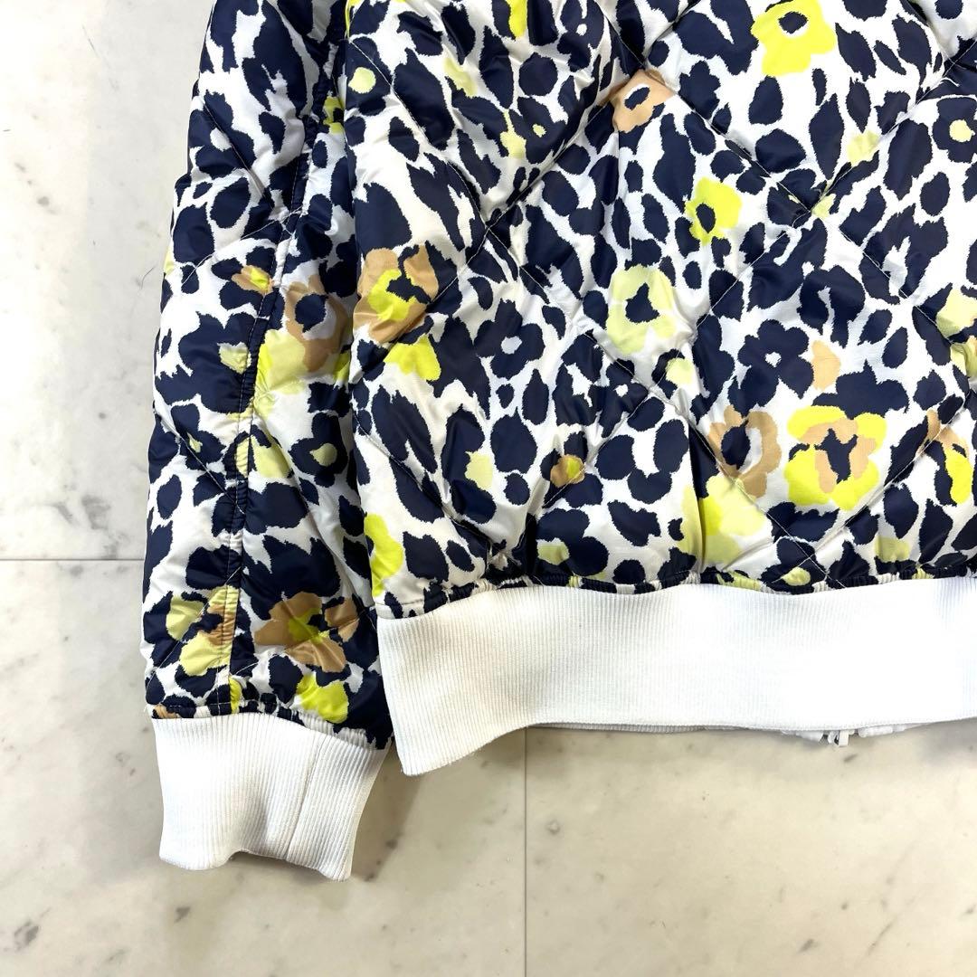 極美品♪キャロウェイ　2way リバーシブル　MA-1 花柄ダウンジャケット　L