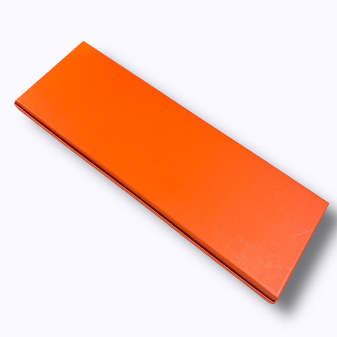 新品　エルメス ネクタイ ファソネ　光沢 H柄 シルク 箱付 ビジネス