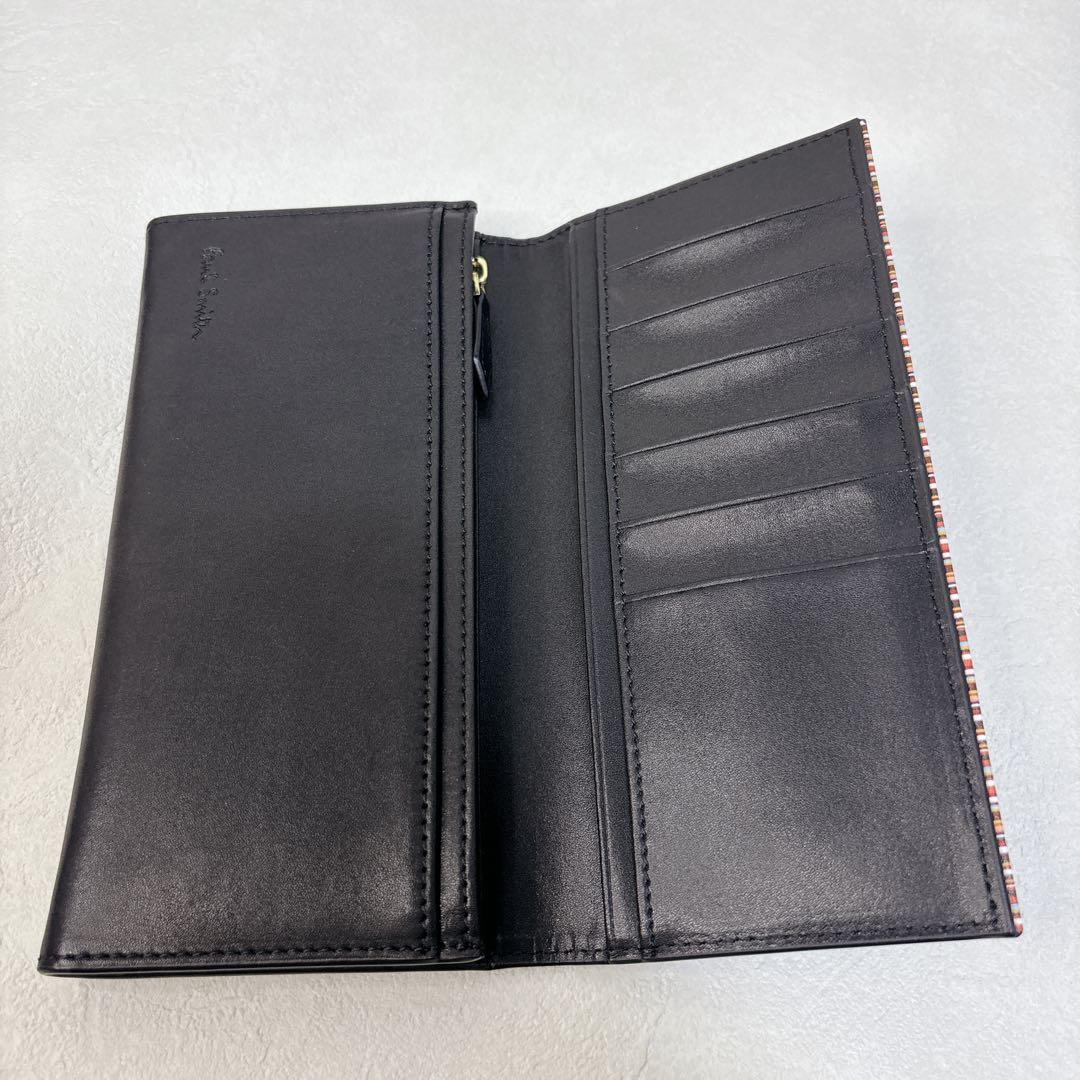 未使用級✨箱付 Paul Smith マーケットラビット 長財布 黒