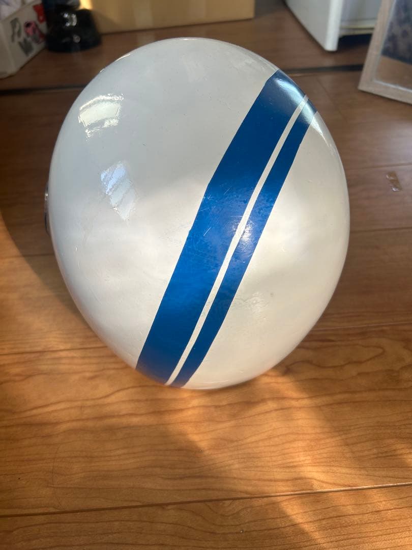 フルフェイスヘルメット ホワイト/ブルー