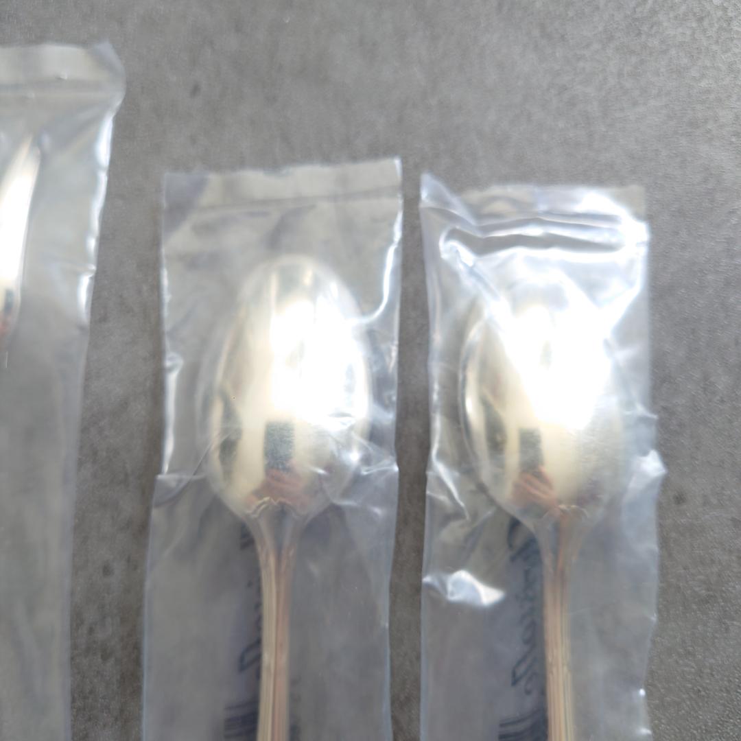 クリストフル リュバン ケーキフォーク コーヒースプーン 未開封 4点 紙箱入り