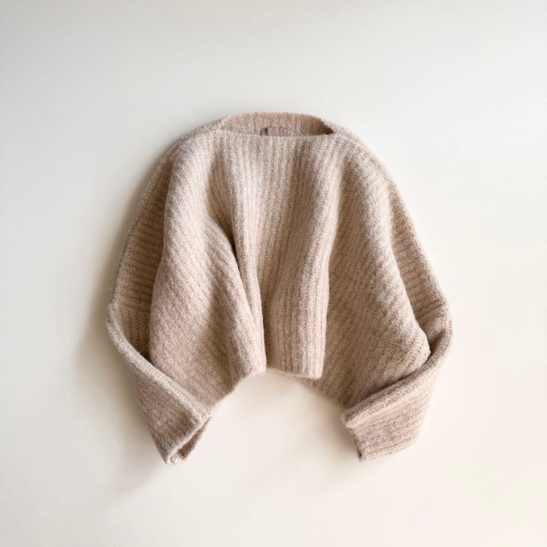 極美品 THE SHISHIKUI ALPACA KNIT シシクイ 百々千晴