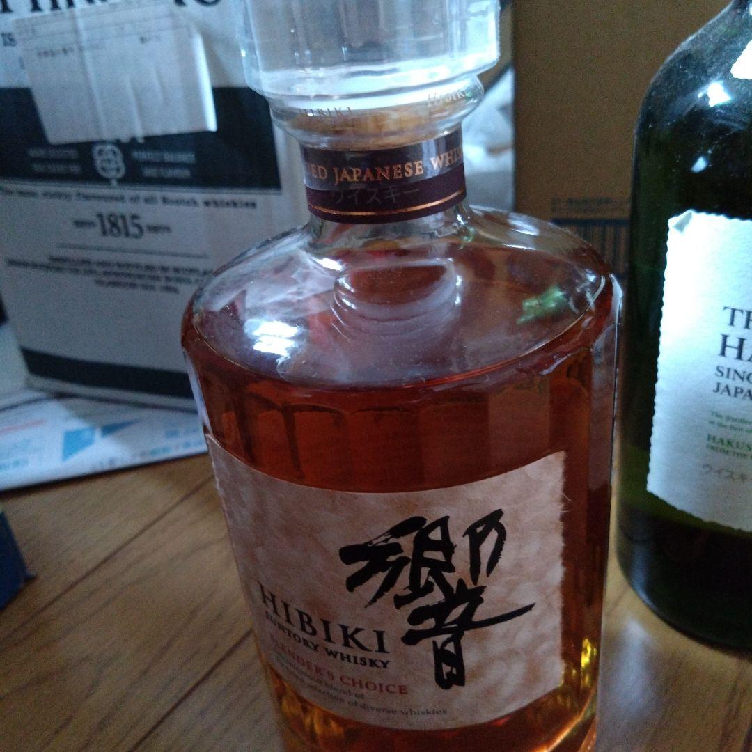 サントリー　響BC 白州 復刻版角瓶　白角　知多