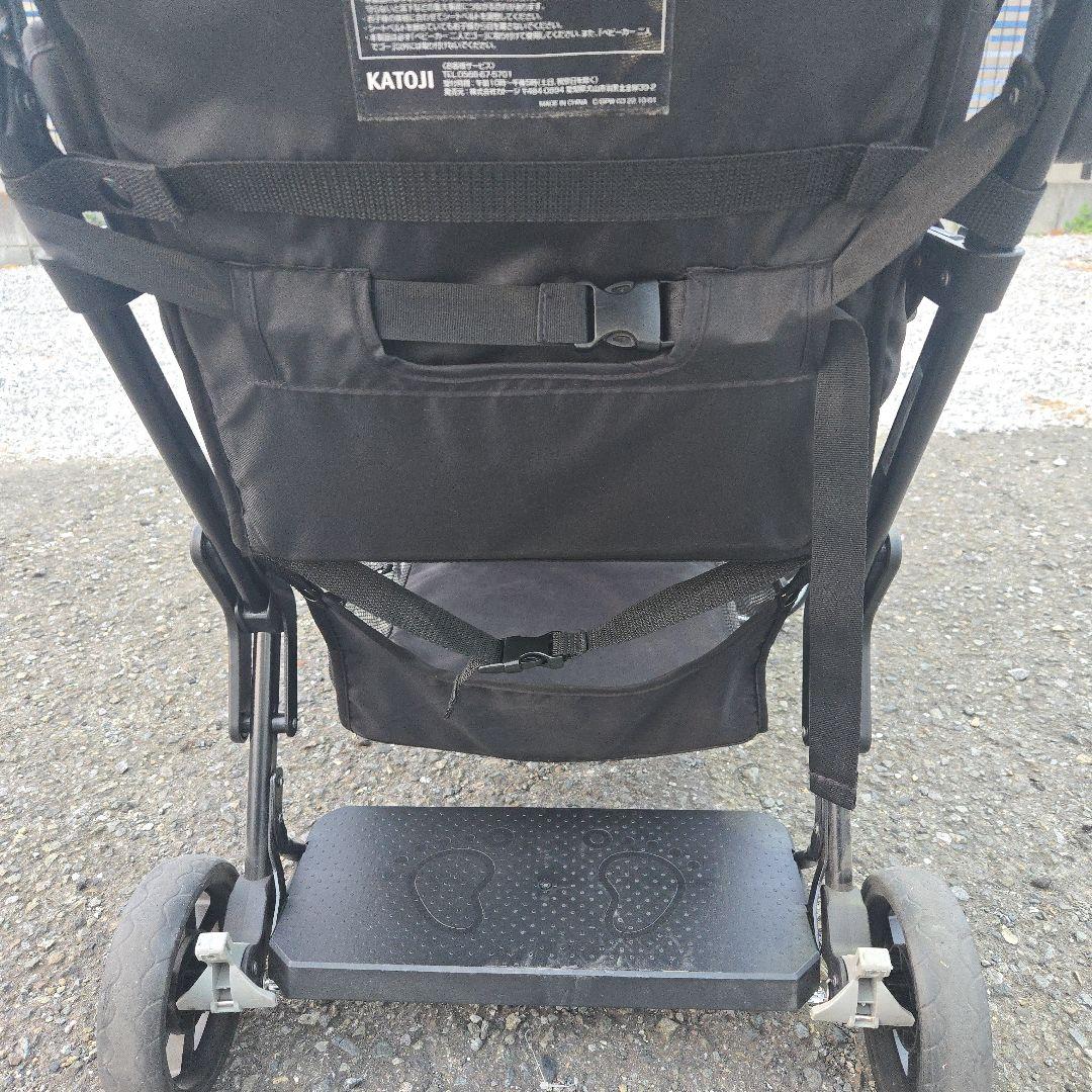 KATOJI 二人でゴー2人乗りベビーカー リアリート付
