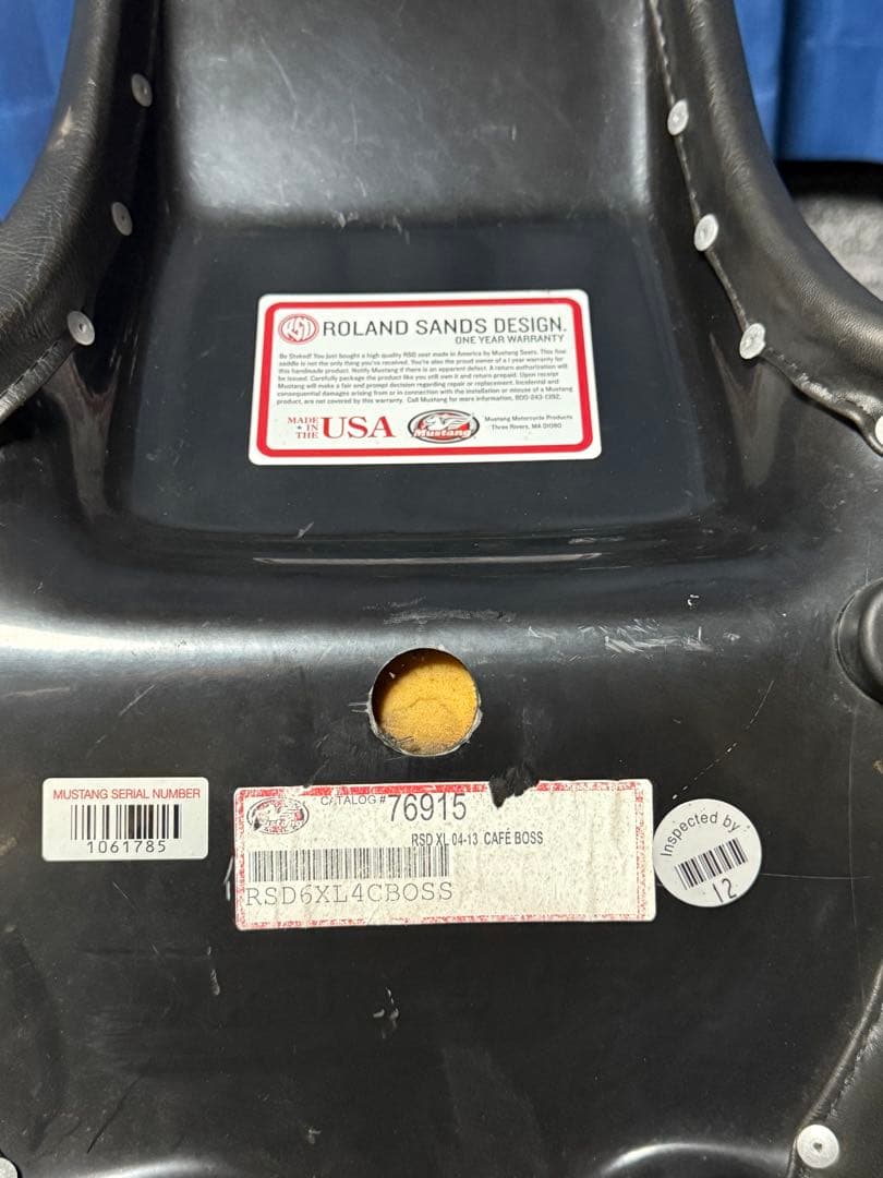 スポーツスター RSD ローランドサンズデザイン CAFE ソロシート