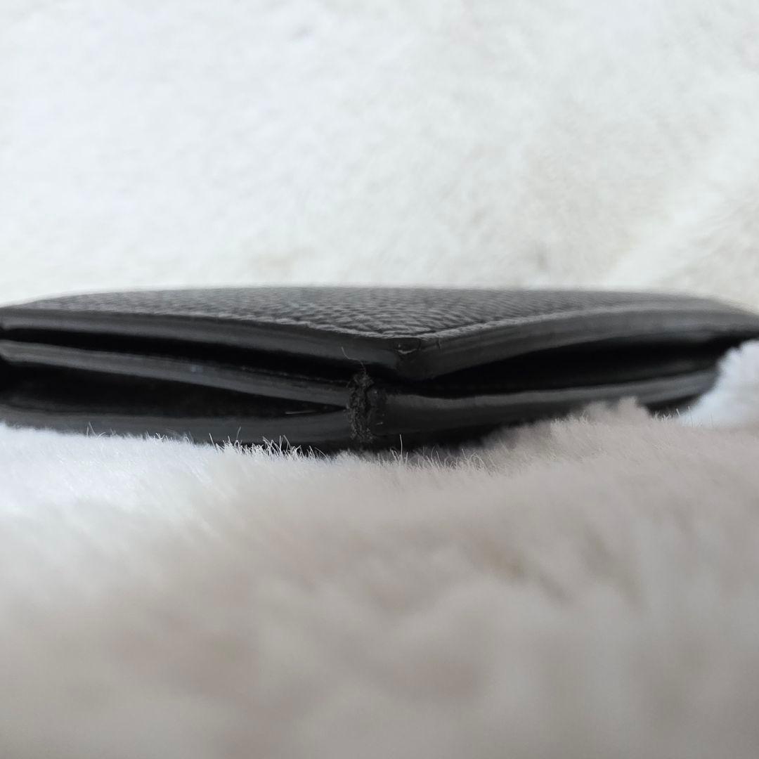 CELINE　ブラック　黒　レザーエンボス　長財布