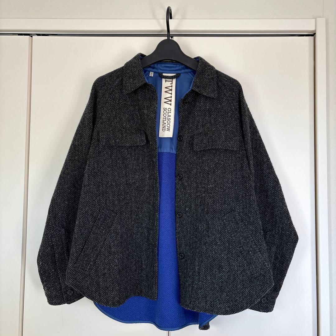TWW ヒートツイードジャケット ヘリンボーン