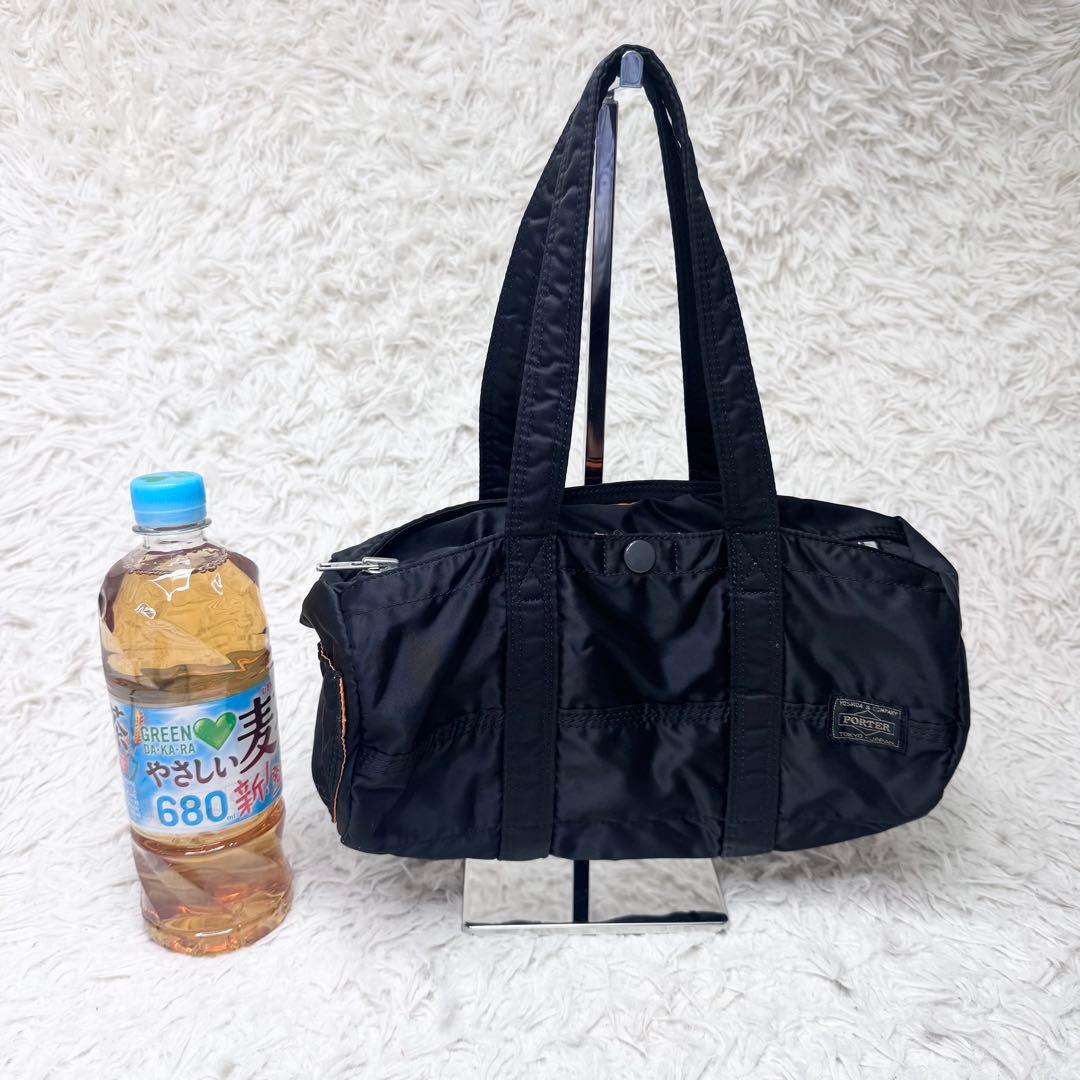 【訳あり人生】PORTER タンカー ミニボストンバッグ ブラック