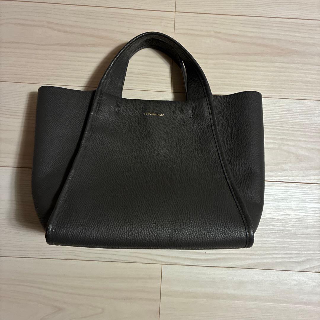 フィールアンドテイスト　トートバッグ　チャコールグレー