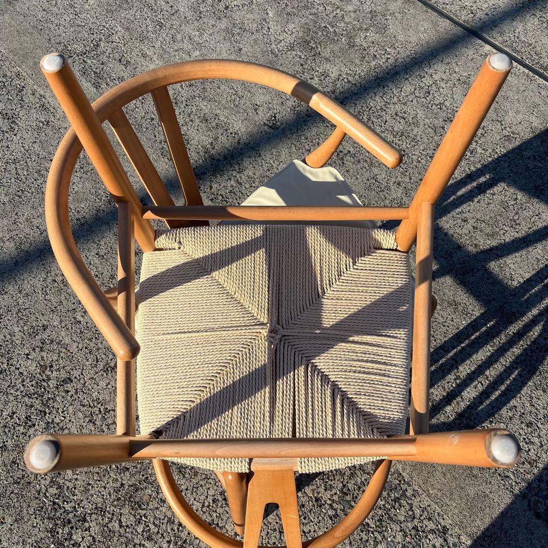 ダイニングチェア 北欧Yチェア風 ペーパーコード リプロダクト ナチュラル