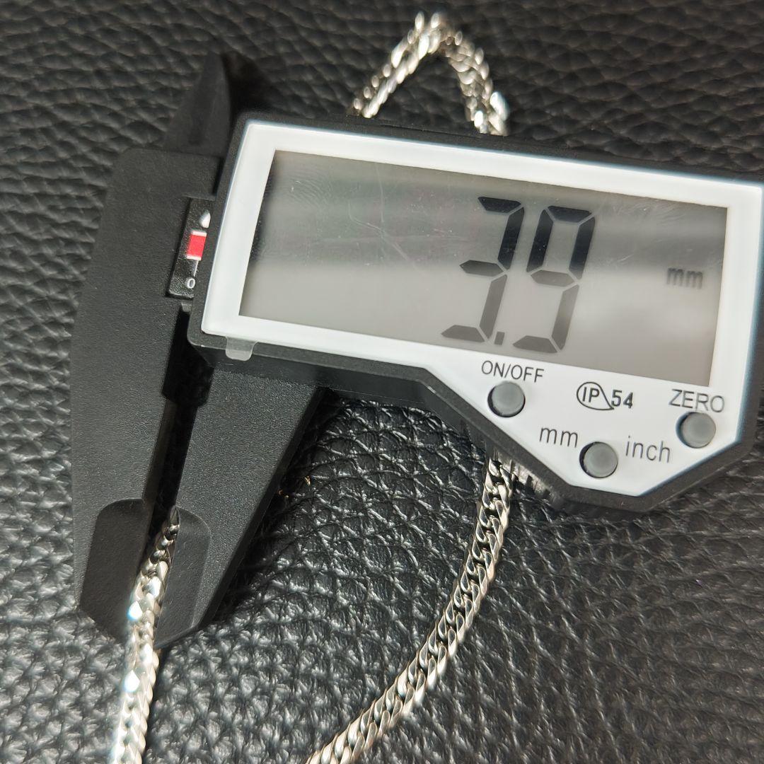 (C011311) Pt850 6面ダブル 喜平ネックレス マテリアル 造幣局