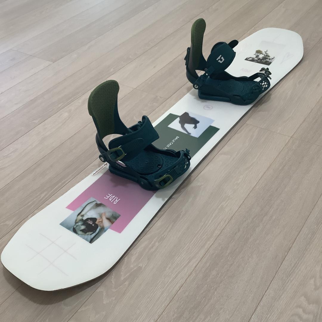 069RIDE138UNIONレディーススノーボード初心者やグラトリ向きセット