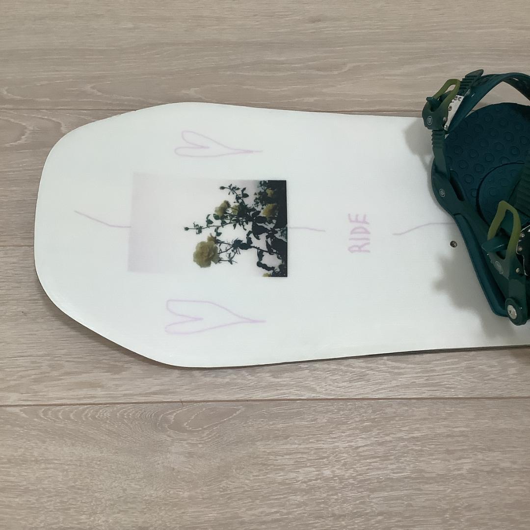 069RIDE138UNIONレディーススノーボード初心者やグラトリ向きセット