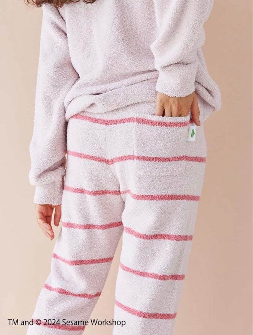 【SESAME STREET】モチーフJQDプルオーバー&ロングパンツセット