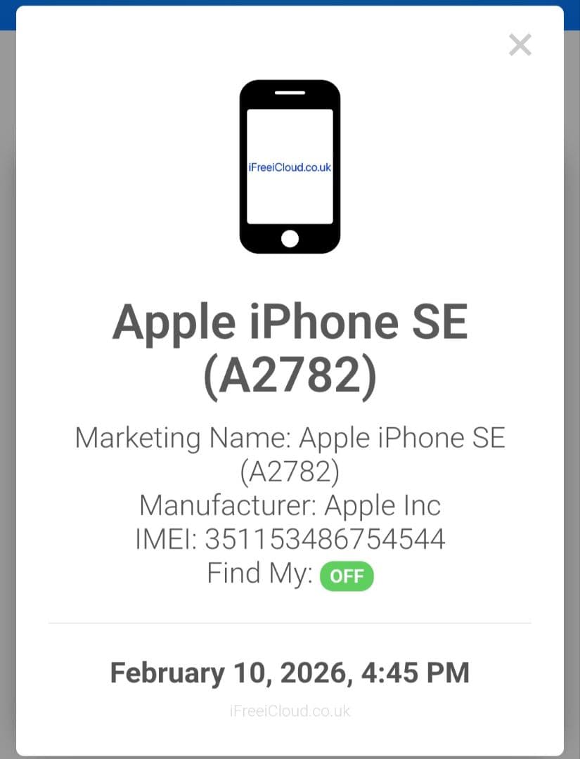 iPhone SE 第3世代 64GB SIMフリー　動作品