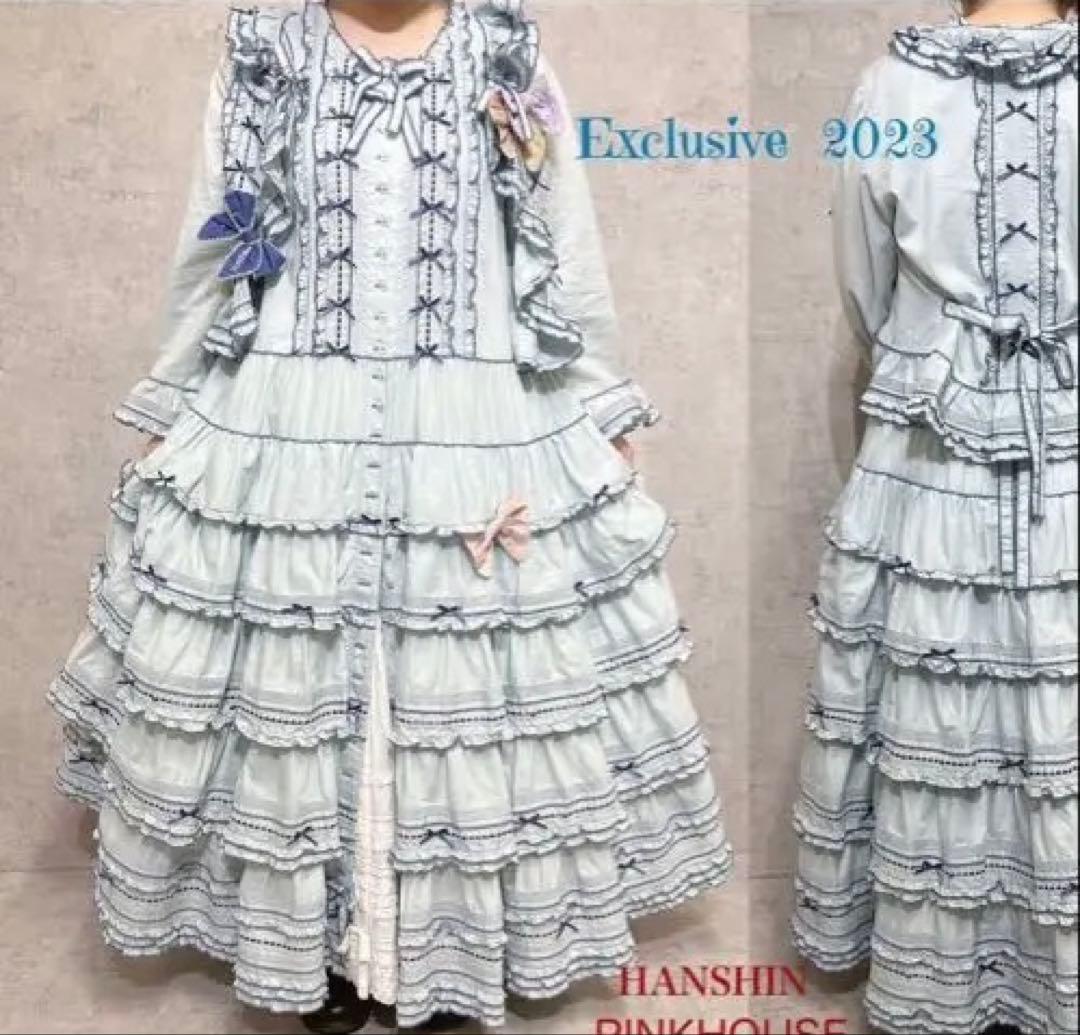 ピンクハウス 2023阪神限定 ノースリーブワンピース+ボレロセット