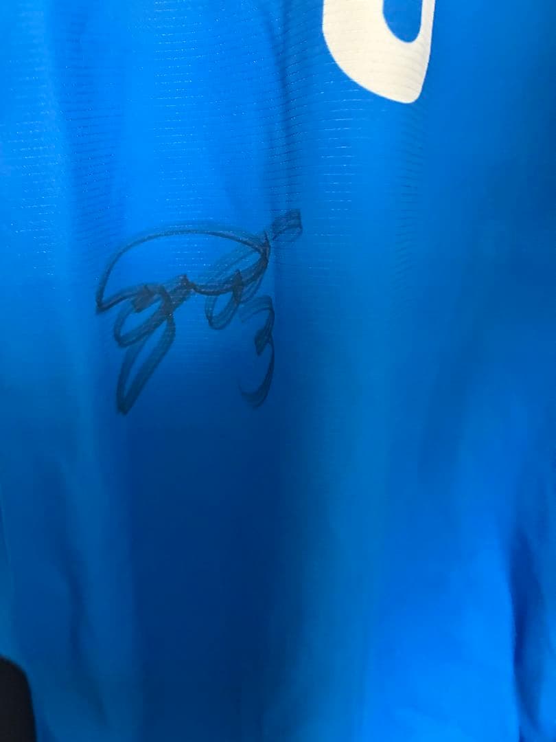 安藤誓哉選手 直筆サイン入りユニフォーム CS仕様